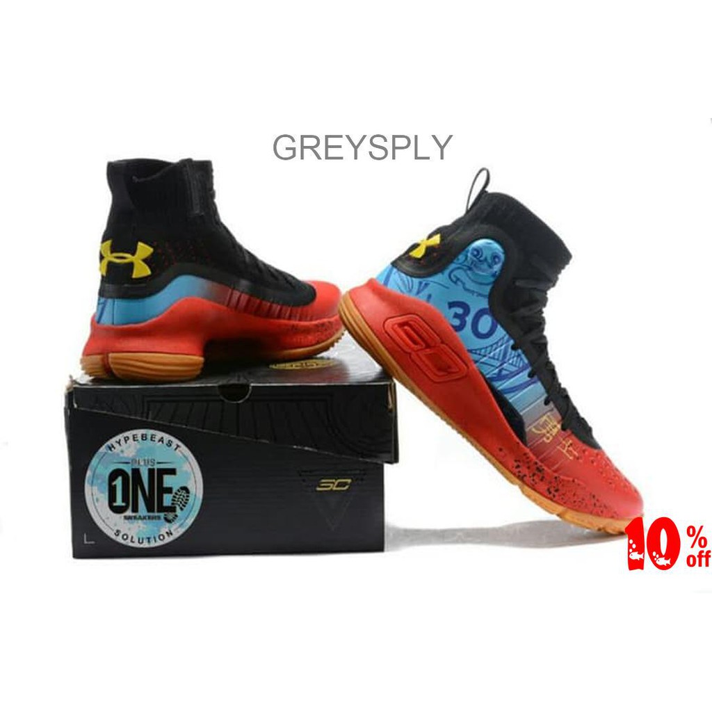 sepatu basket under armour curry 4