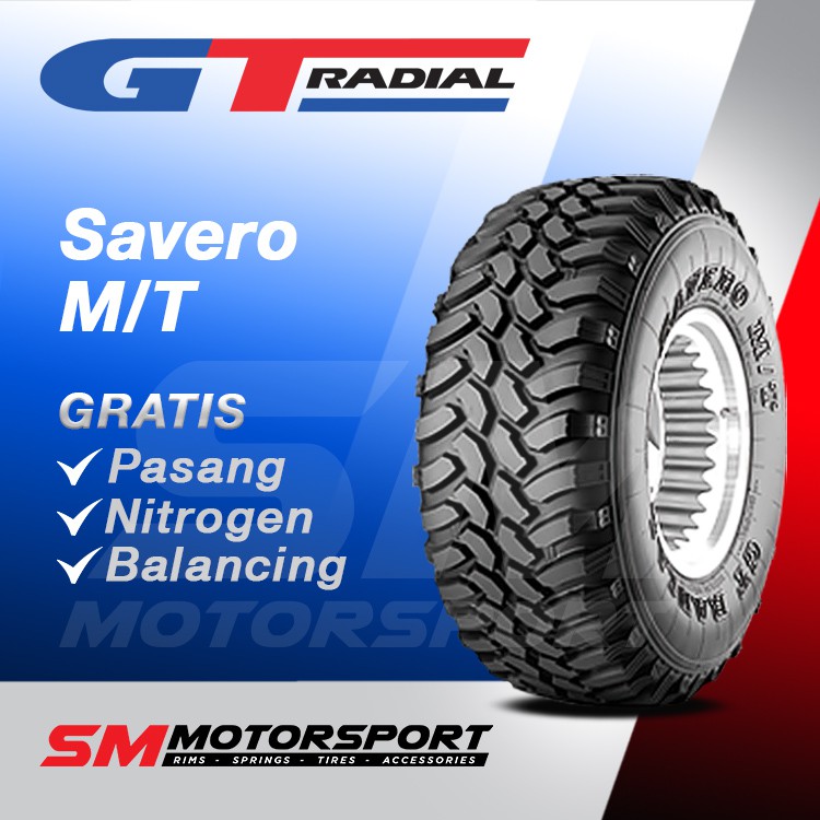 GT Radial Savero M/T 33X12.5 R15 15 Ban Mobil