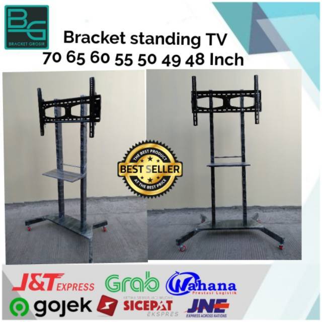 Bracket Standing TV 55 sampai 70 Inch Super Kokoh