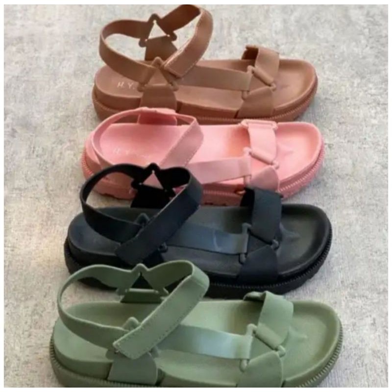 SANDAL GUNUNG JELLY/ WEDGES SANDAL TALI