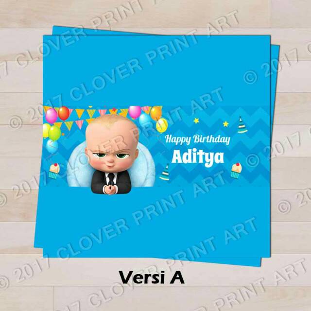 

(min order 5pcs) Label Oreo Ulang Tahun Anak Bos, Tsum, Princes, Mini, Thomas, Elmo