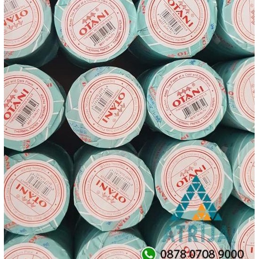 

▼ Thermal Paper Roll Otani 80x80 Core 17. Kertas Struk Kasir ❄