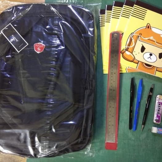 

(TERLARIS) Paket Tas dan alat tulis