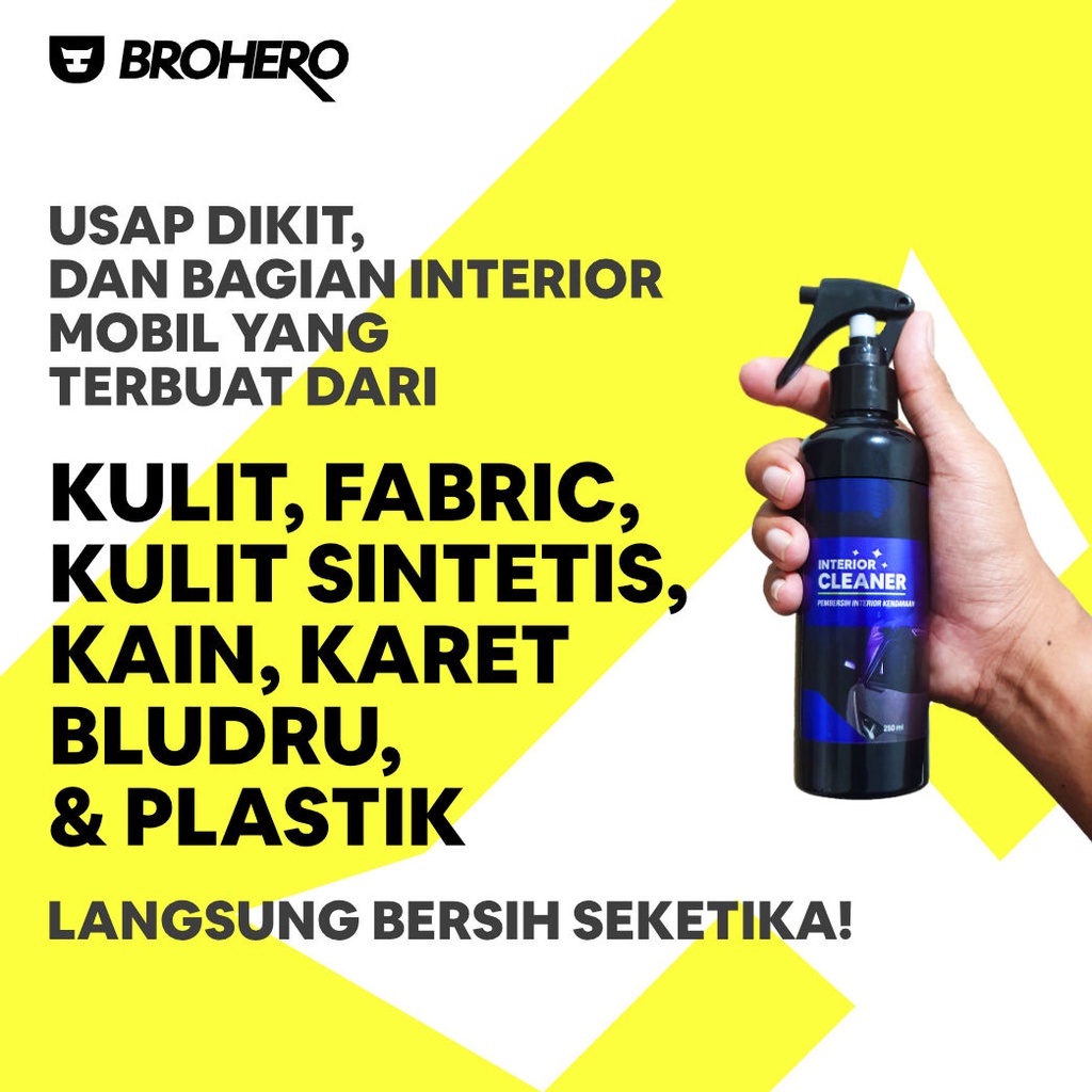 Pembersih Interior Mobil - Interior Cleaner - By Brohero