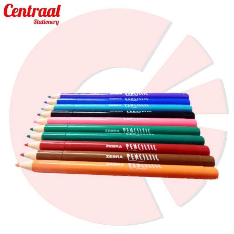 

Bolpoint Zebra Pencil TIC Satuan Warna / Pcs