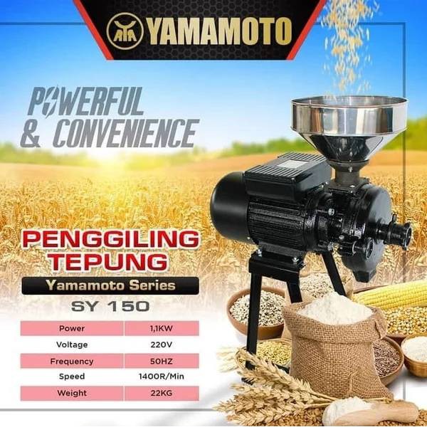 Mesin Grinder Kopi SY150 YAMAMOTO / Gilingan Kopi / Gilingan Tepung