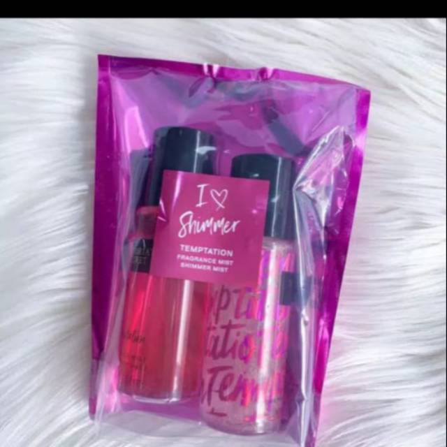 Parfum Victoria's Secreat Travel Set Isi 2 /VICTORIA SECRET PARFUM SET /PARFUM SET VICTORIA'S SECRET 75ML