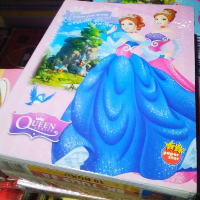 

PaperStar Buku Tulis 38 Karakter Queen