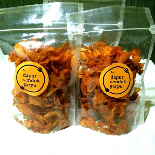 

Keripik singkong pedas nyamber