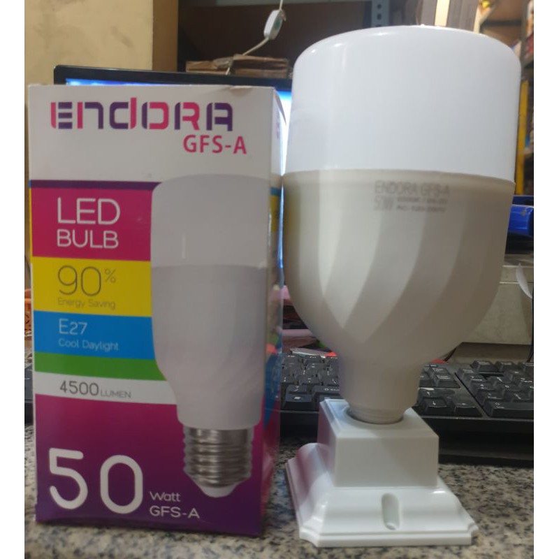 Endora Led Capsule 50w. Led bulb murah garansi 1 thn