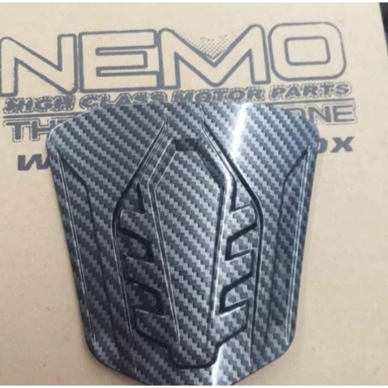 Cover Tutup Bensin PCX 160 Carbon Nemo