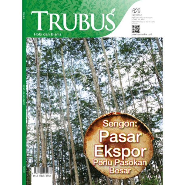 Jual Majalah Trubus Edisi April Sengon Shopee Indonesia