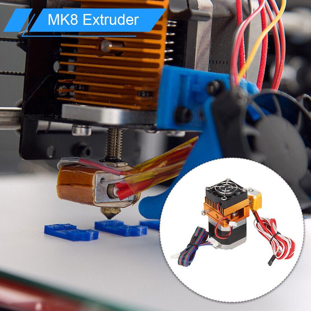 Top MK8 Extruder Profesional Aksesoris Printer 3D Metal Hotend Kit