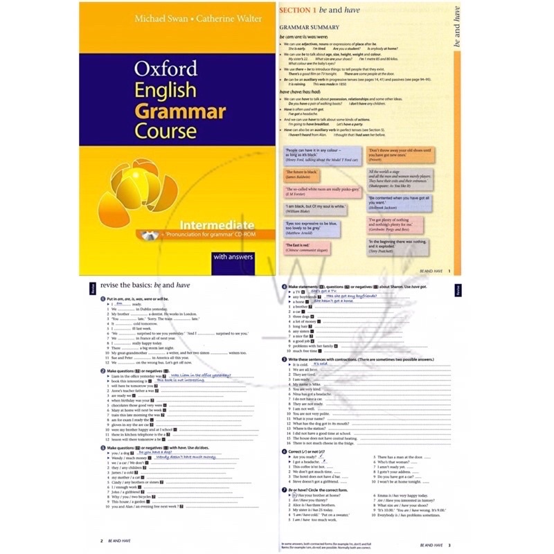 Oxford English Grammar Course Basic / Intermediate / Advanced | Buku Tata Bahasa Inggris-2
