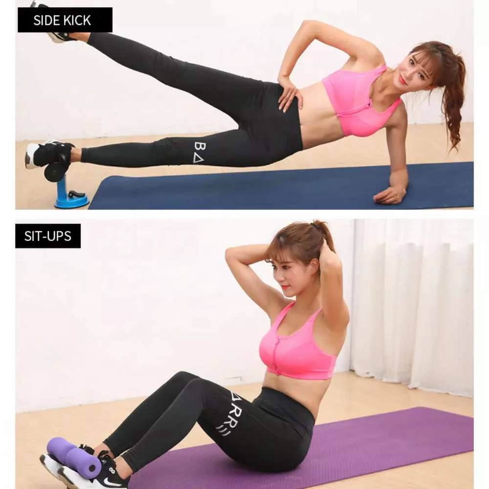 [KUKE] Yoga Sit Up Bench Fitness Gym Alat Bantu Olahraga Penahan Pegangan-6