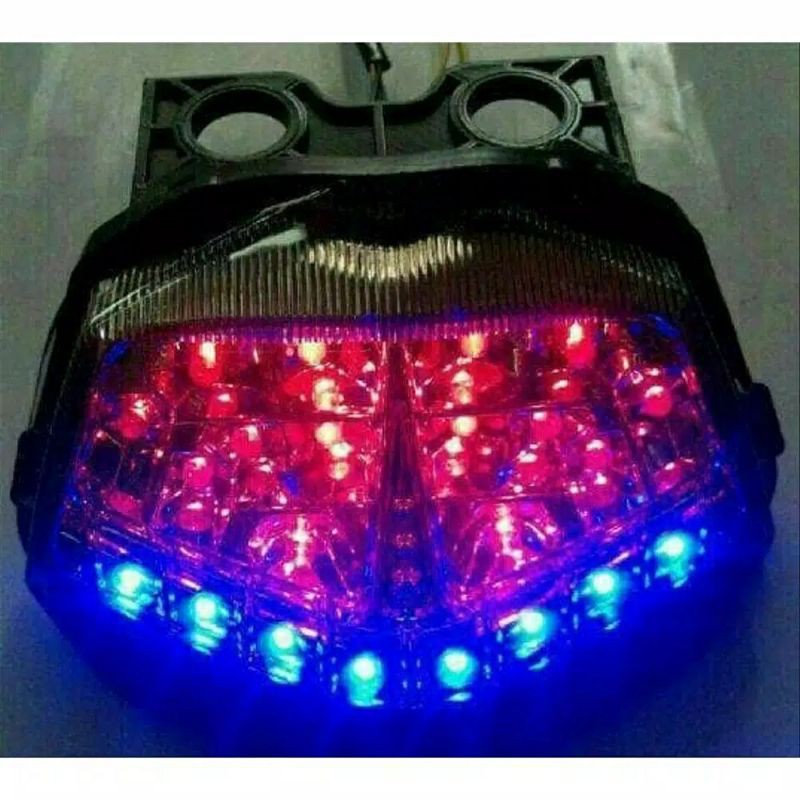 lampu stop led ninja rr bisa pasang di ninja 250 karbu pertaman keluar