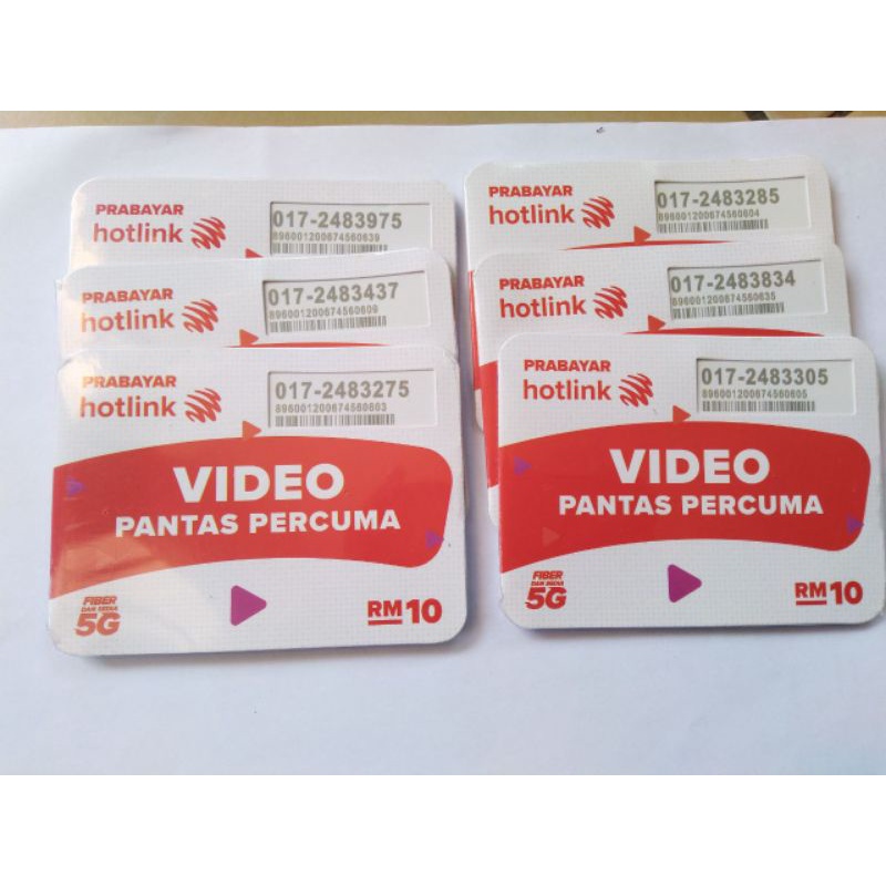 Maxis/Hotlink Kartu Perdana Malaysia Aktif Lama