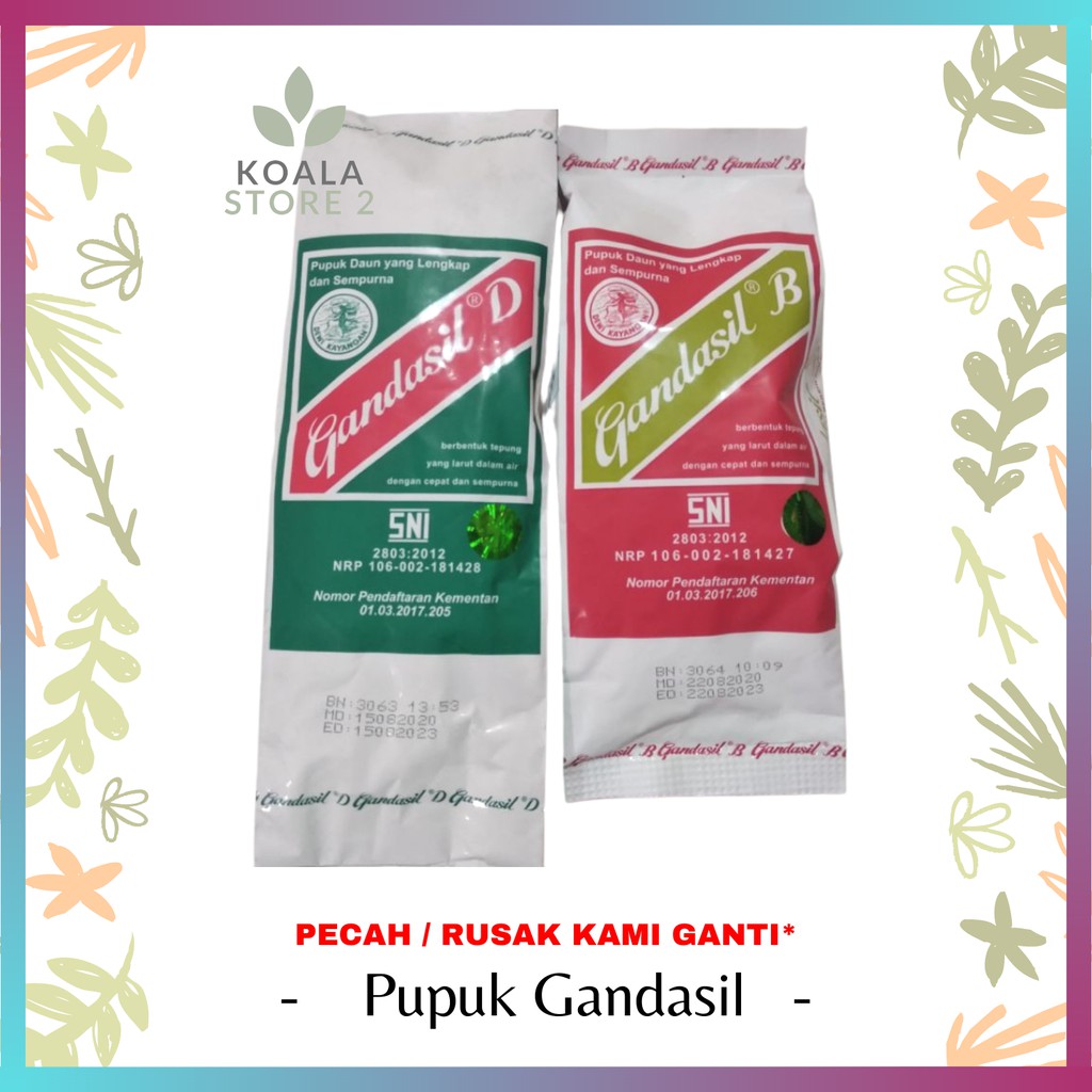 Jual Pupuk Gandasil - Gandasil B - Gandasil D - Pupuk Buah, Bunga Dan ...