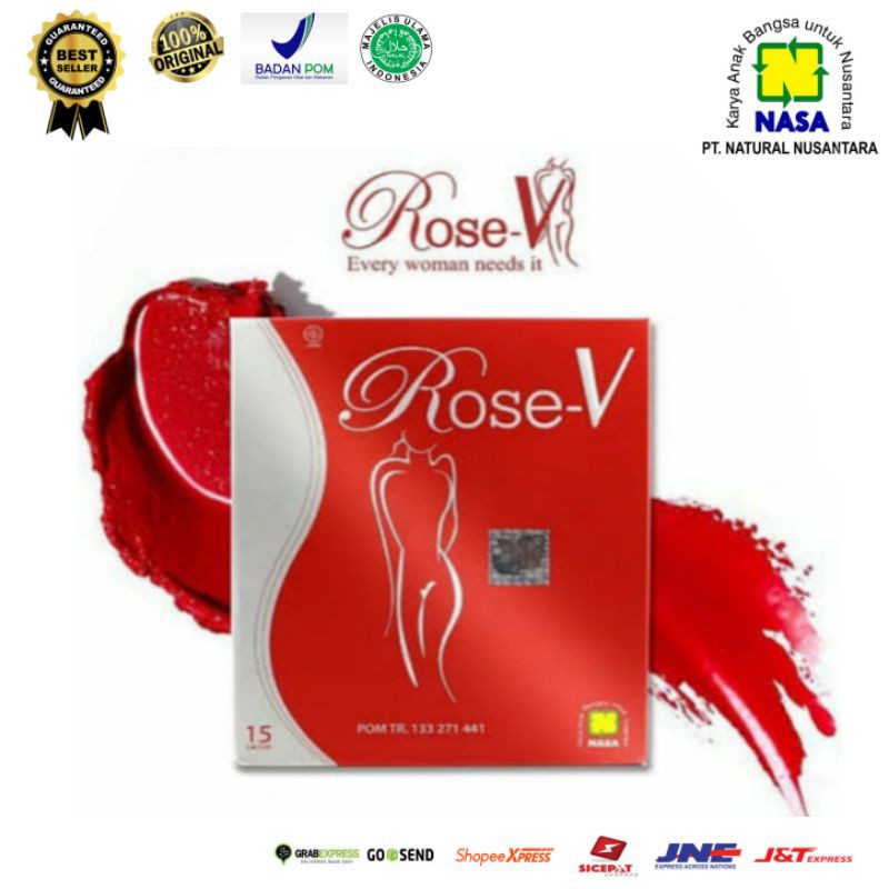 [ Original ] Rose V Rose V Sachet Rose V Nasa Original Merawat Organ