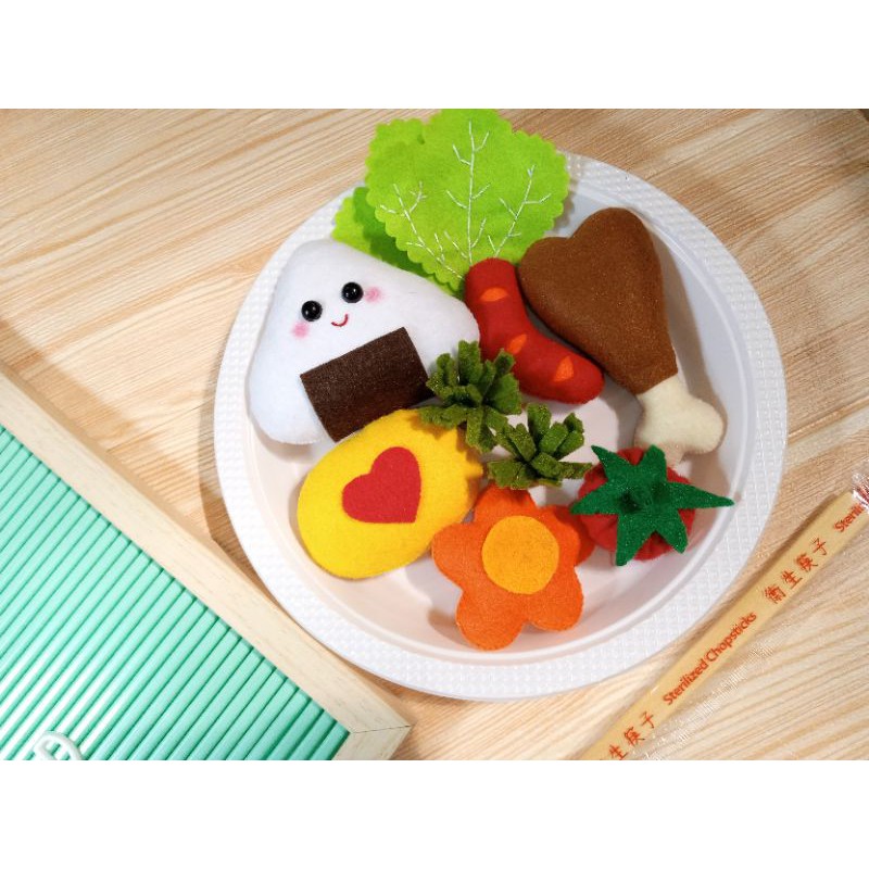 Replika Makanan Jepang Flanel Felt Food
