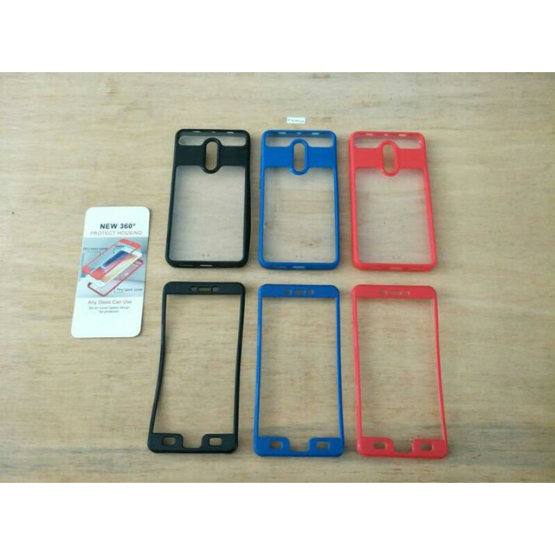 Xiaomi Redmi Note 4x Soft Case Auto Focus  360 Full Cover - Hitam