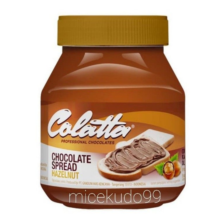 

COLATTA CHOCOLATE HAZELNUT SPREAD / PASTA COKELAT KACANG / SELAI