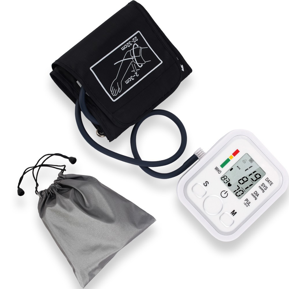 MPro Alat Cek Tekanan Tensi Darah Digital Pengukur Tensimeter Sphygmomanometer Blood Pressure Monitor jnp