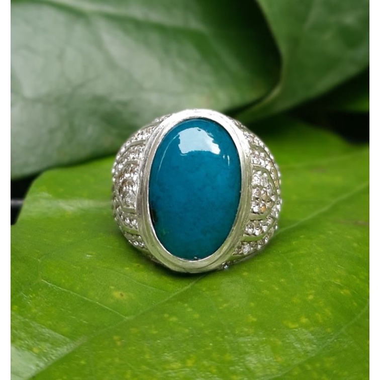 BACAN DOKO MAJIKO KRISTAL RING PERAK