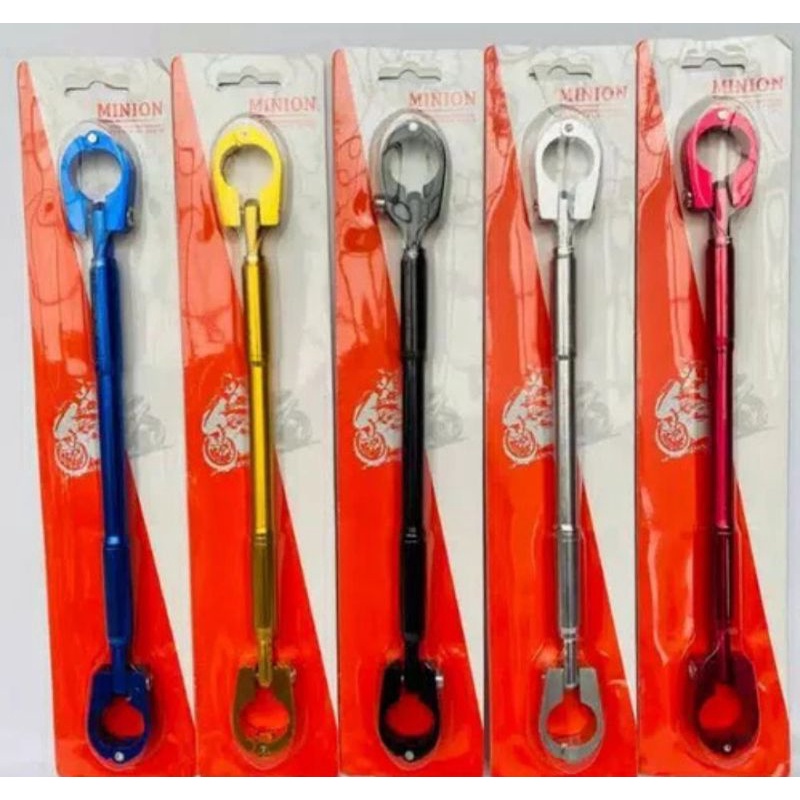 Stabilizer Stang Palang FULL CNC Tengah Motor Vixion Rx King Universal - Gold
