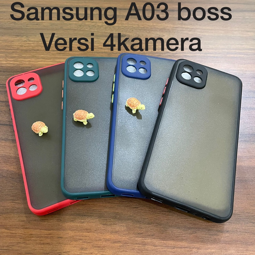 MINIGO SENSATION Case Samsung A03 Candy Dove Matte With Camera Protection Original Softcase