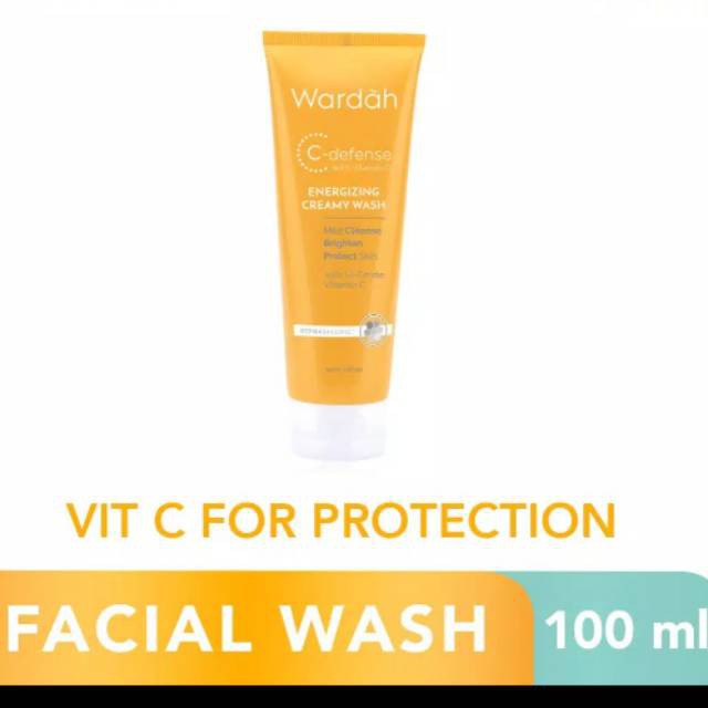 Wardah C-Defense Energizing Creamy Wash