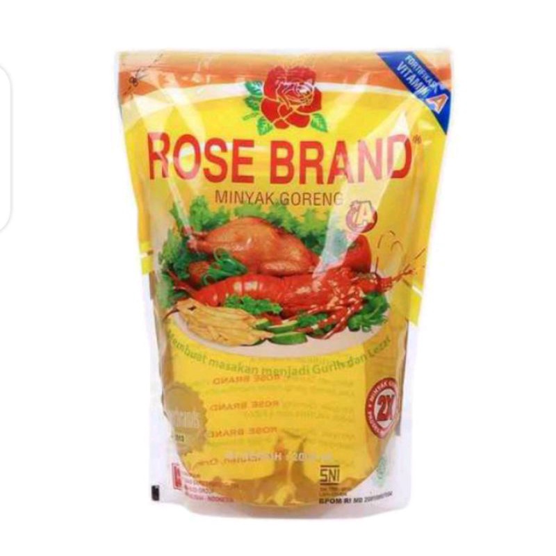 

MURAH Minyak goreng rose brand 2 liter