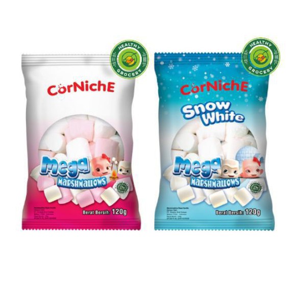 

CORNICHE Marshmallow Mega 120 gr / Pink White / Snow White