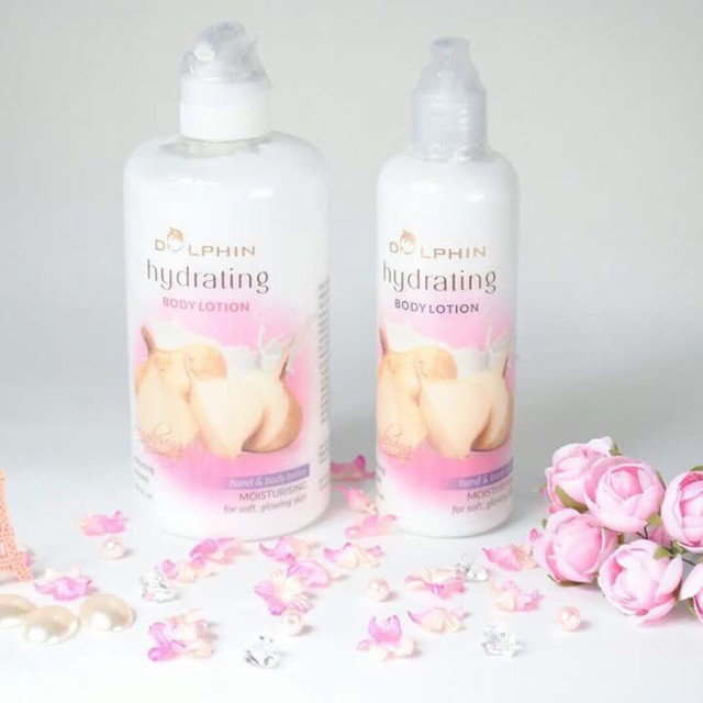 Dolphin Body Lotion Dolphin Hydrating Body lotion Kemasan 500ml Ori Sudah BPOM