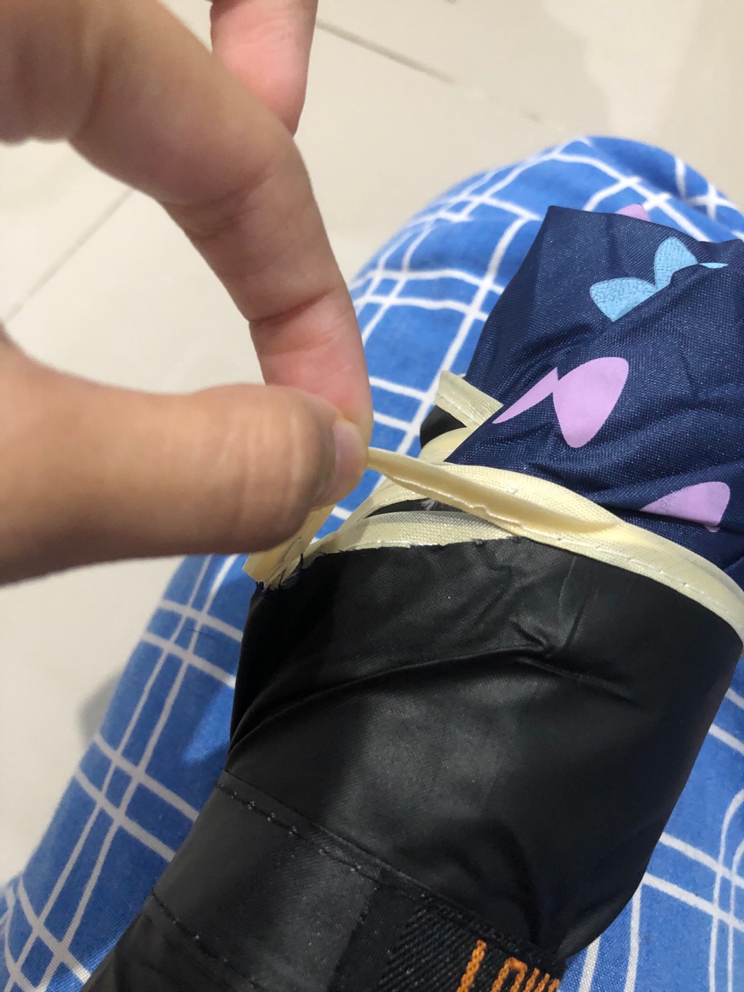 Tabasa Payung Lipat Pita Elegant Loko