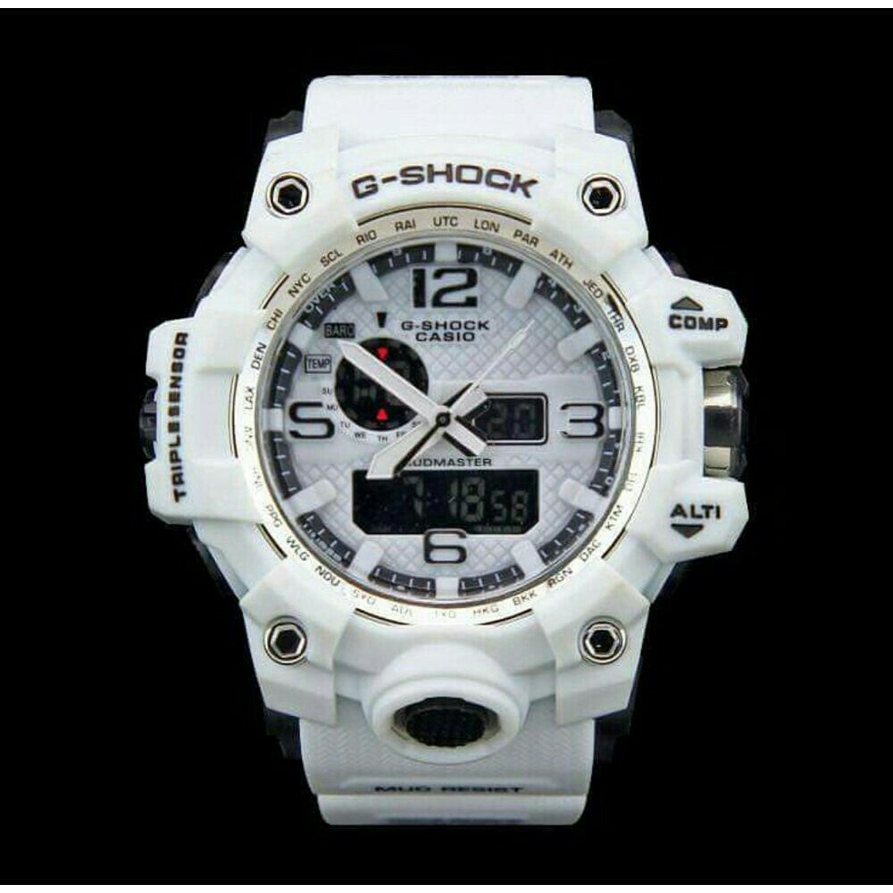 JAM TANGAN PRIA G-SHOCK CASIO GWG FULL PUTIH EX
