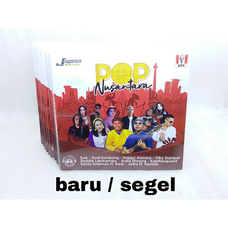 kaset CD Pop nusantara - kompilasi lagu indonesia 2021