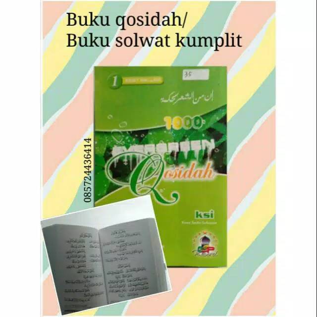 Buku qosidah terlengkap 1000 solawat komplit
