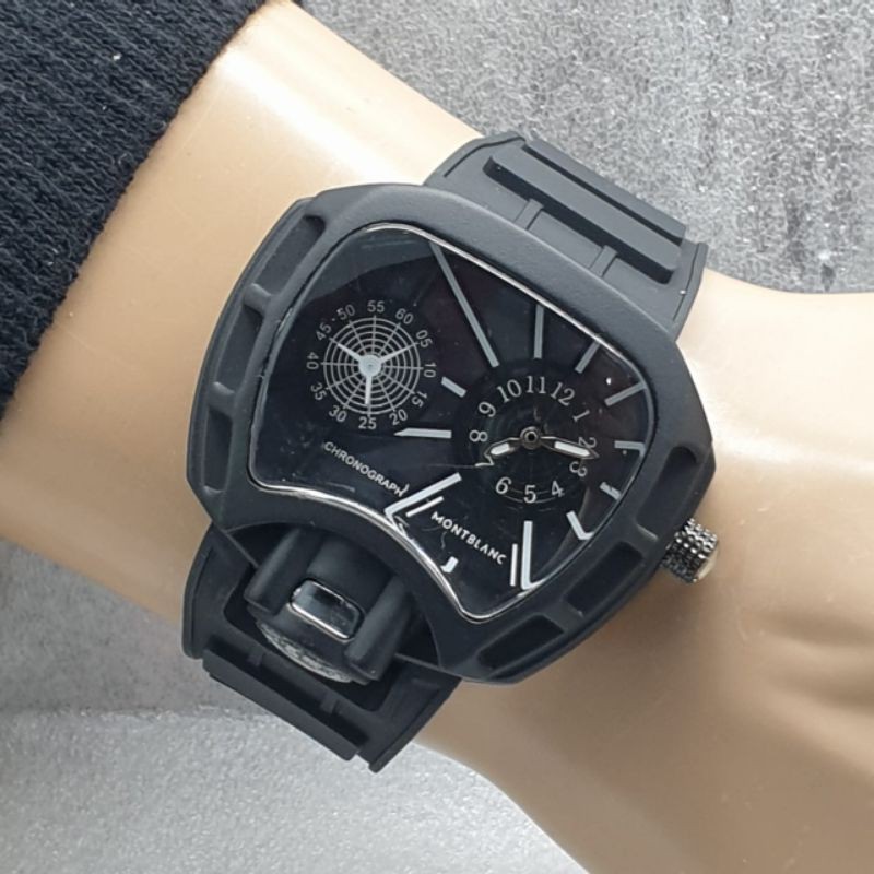 jam tangan terbaru MB rubber 5cm IDR 130.000