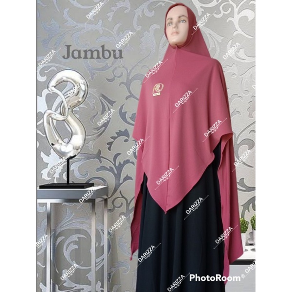 Khimar Anatari Ori FO hijab Jersey Syari-Jambu