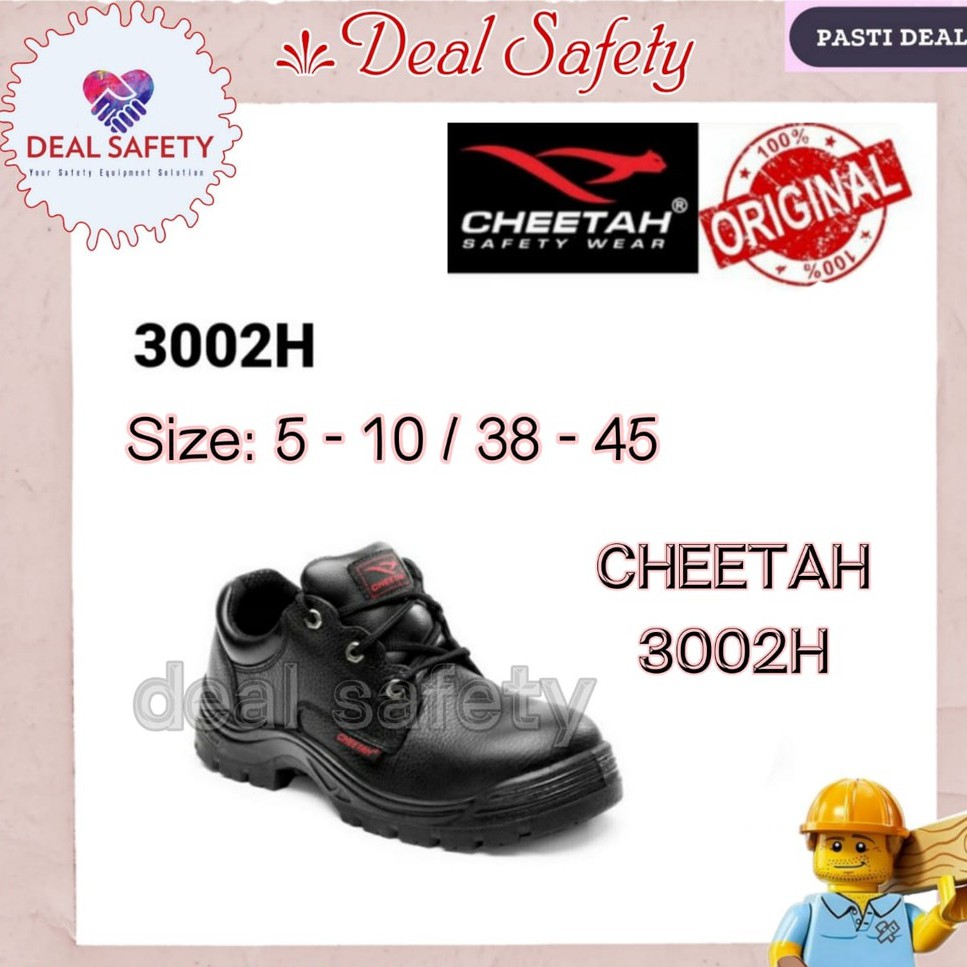 Safety Shoes Cheetah 3002H / Sepatu Safety Cheetah 3002H