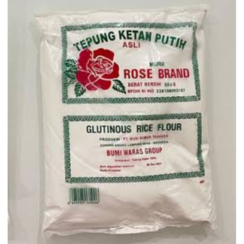 

Rose Brand Tepung Ketan Putih 500gr