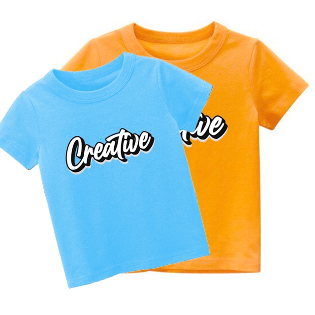 Kaos anak Creative kaos untuk anak umur 1-8 tahun