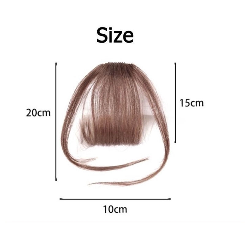 Bangs Clip/hair Clip Thin Korean Cheap Korea Poni Palsu Poni Tipis Rambut Palsu Wig Tipis Korea Tidak Terlihat Tanpa Jejak