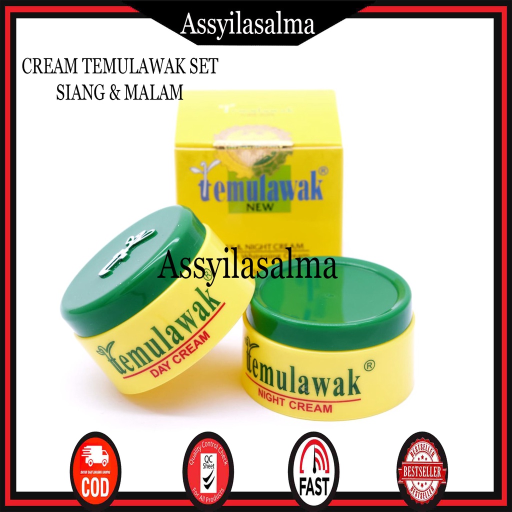 Cream Temulawak ORIGINAL Blink Blink - Cream Temulawak Susun - Cream Temulawak Siang Malam - Asli Ma