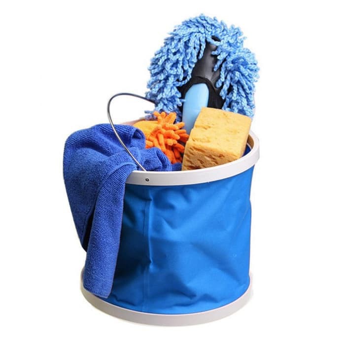 Harga Gila Keranjang Ember Lipat Portable Foldable Bucket Storage Waterproof dLMx6cZVqV8W
