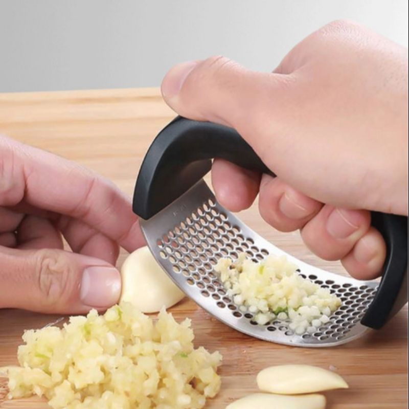 GARLIC PRESS Crusher Alat Penghancur Bawang Putih Penghalus Manual