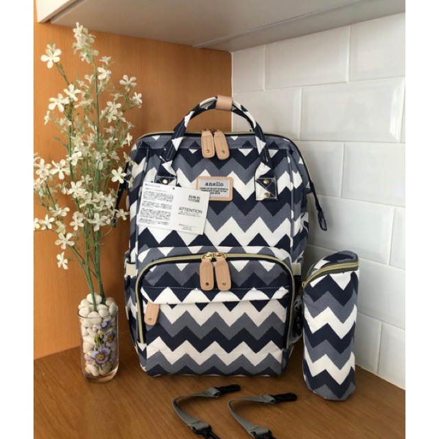 TAS RANSEL BAYI DIAPERS BAG ANELLO GEN 3 2019 IMPORT ORIGINAL