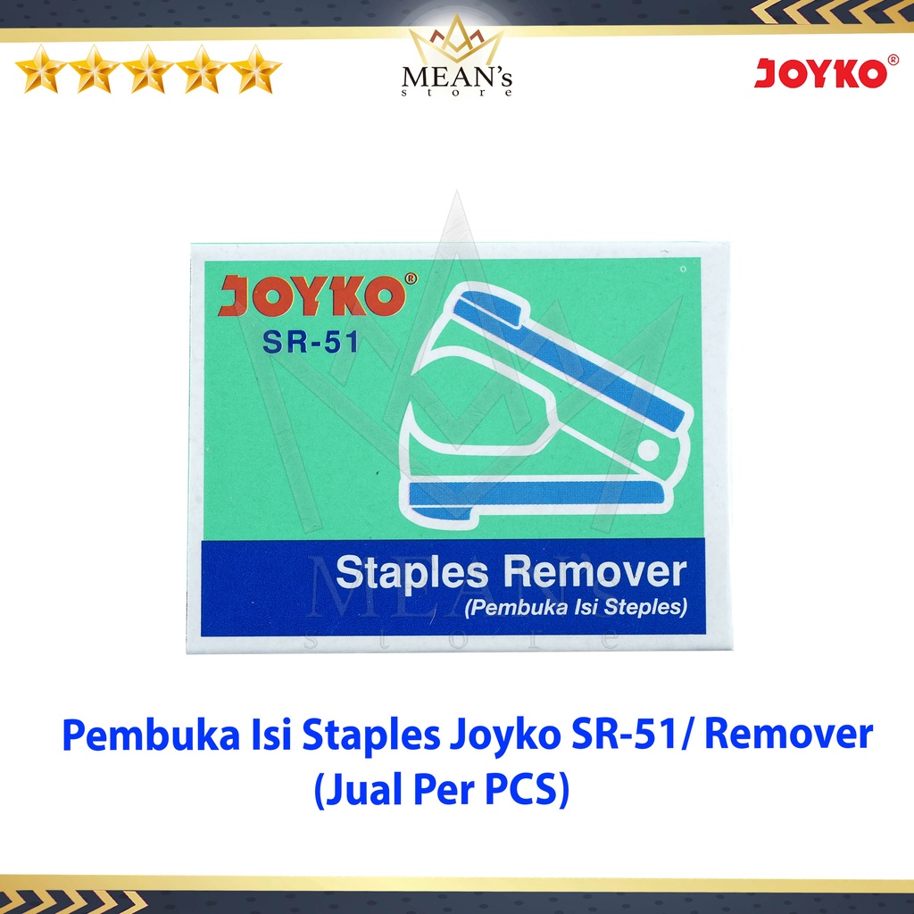 

Staples Remover Joyko SR-51 / Pembuka Isi Staples SR 51