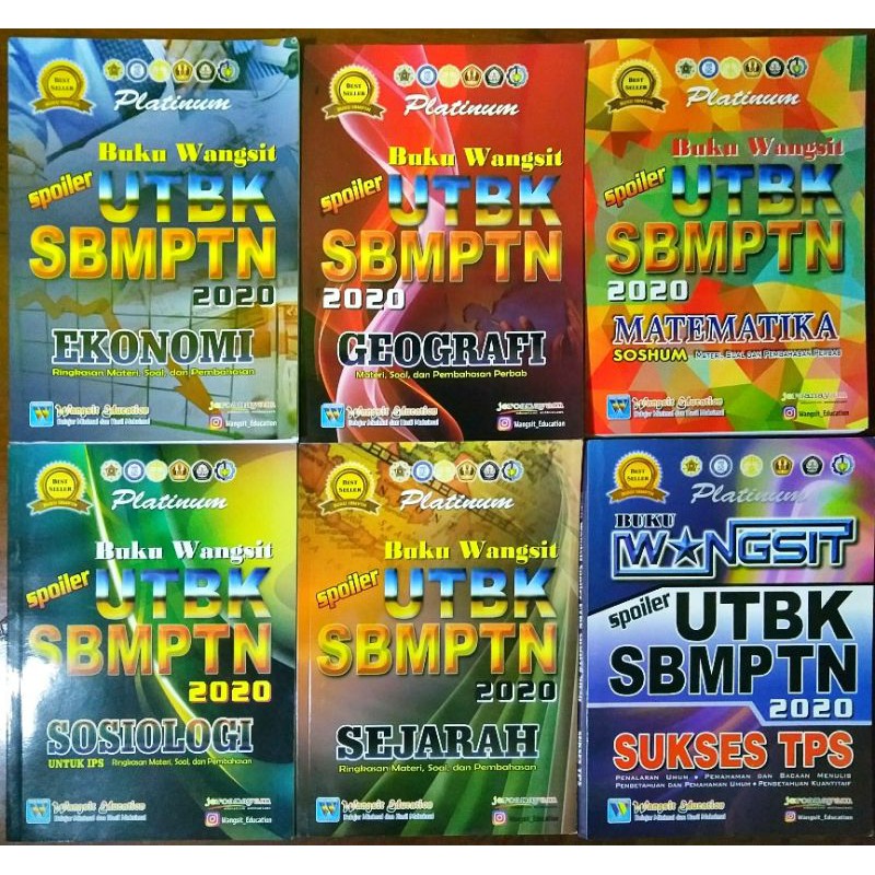 PRELOVED BUKU WANGSIT SOSHUM 2020 LENGKAP